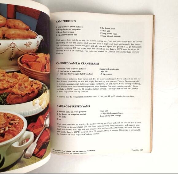 Vintage 1975 Crockery Cookery by Mable Hoffman Crock Pot Cookbook Recipes - Picture 5 of 8